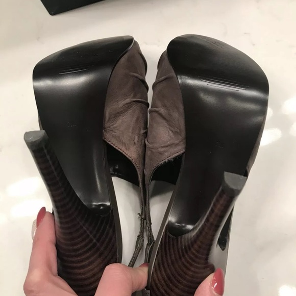 Guess Juliet Leather Shoes Sandals Heels Size 7 - Picture 6 of 8